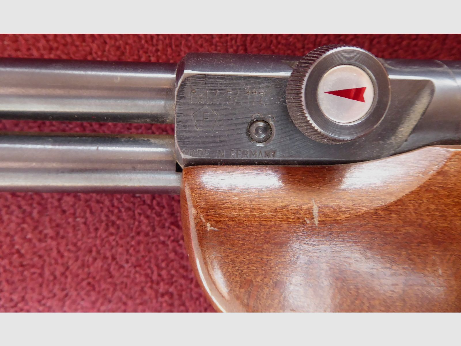 Hämmerli air rifle + scope – TOP condition - see pictures