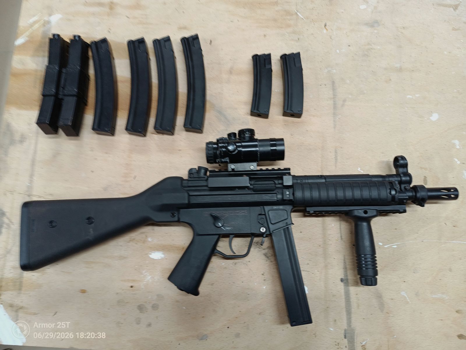 Airsoft MP5 cyma Metall (Tuning)