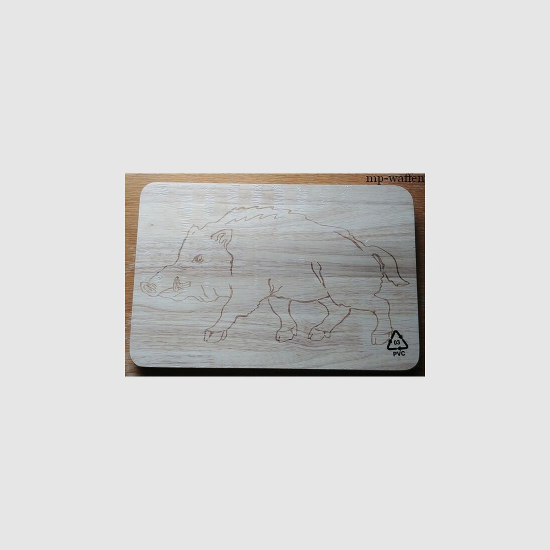 Brotzeitbrettchen Schwarzwild 30x20cm