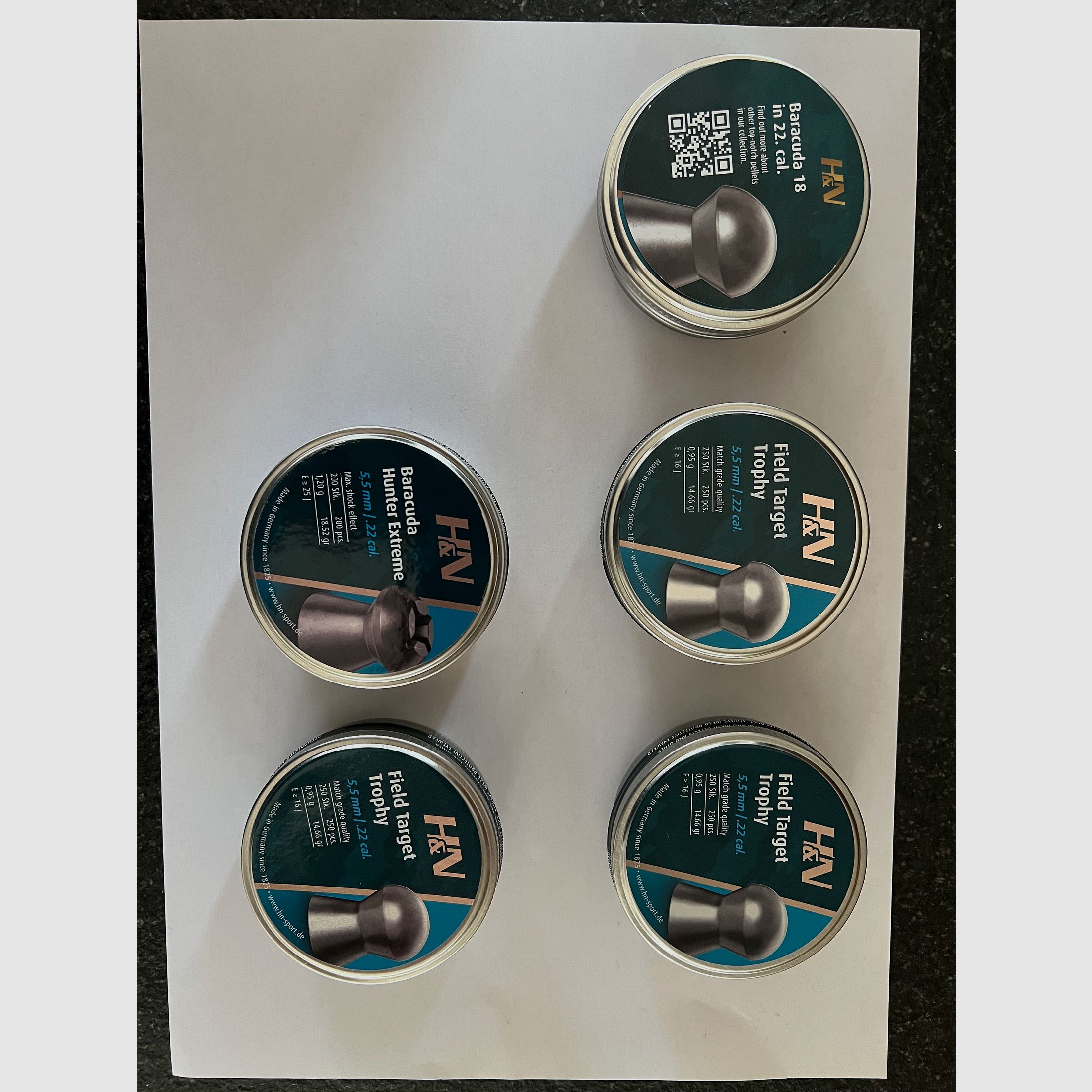 Pistola ad aria compressa Huben GK1 F-Version con kit di esportazione