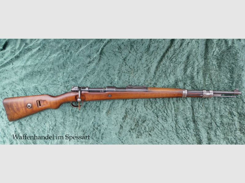 Karabiner K98, Mauser 1937 nummerngleich mit Nachbeschuß!