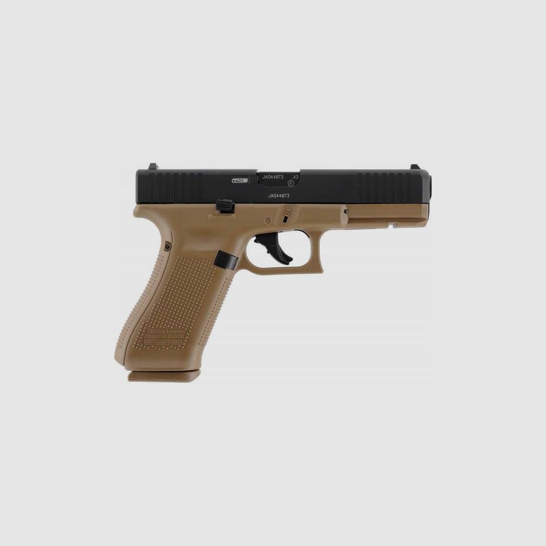GLOCK 17 Gen5 T4E .43 CO₂ Coyote Edición Ejército Francés