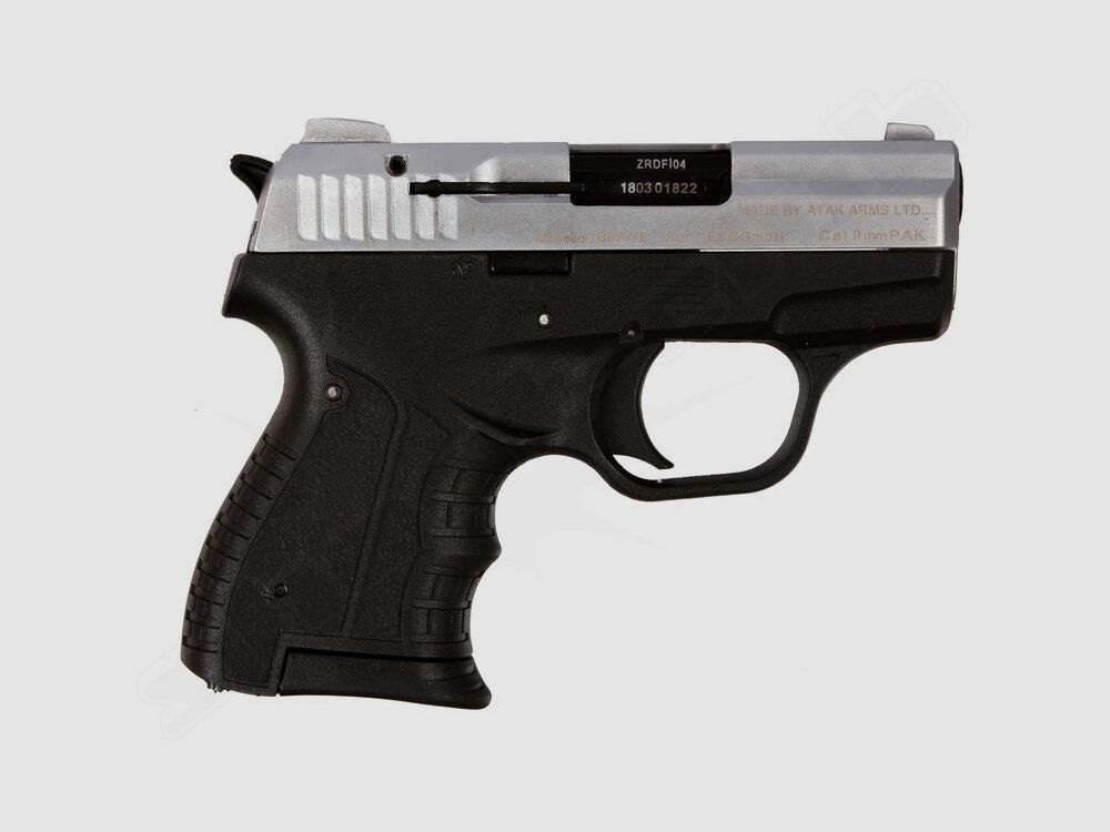 Zoraki Zoraki 906 matte/chrome 9mm P.A.K. blank cartridge set