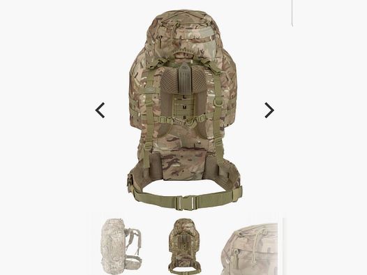 Rucksack Survival,  tactical tarn Pro Force Elite 