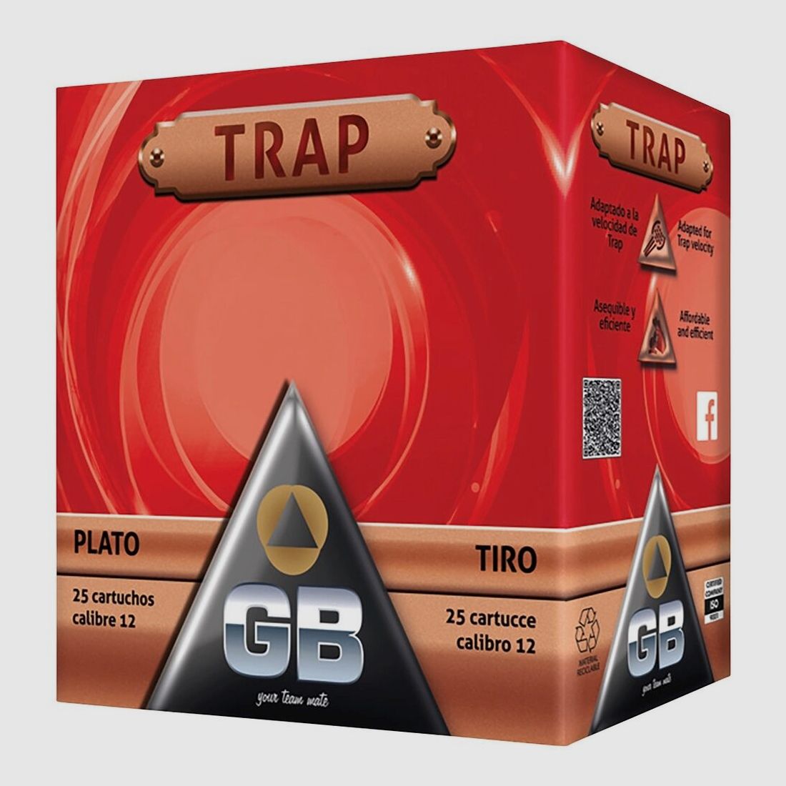 GB	 Training Trap 2,4mm 24g 25Stk 12/70