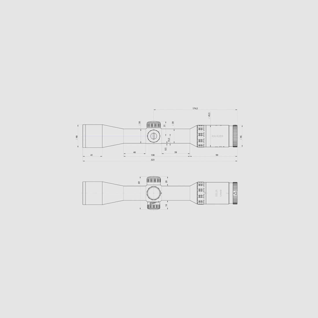 Kahles Helia 1.6-8x42i riflescope