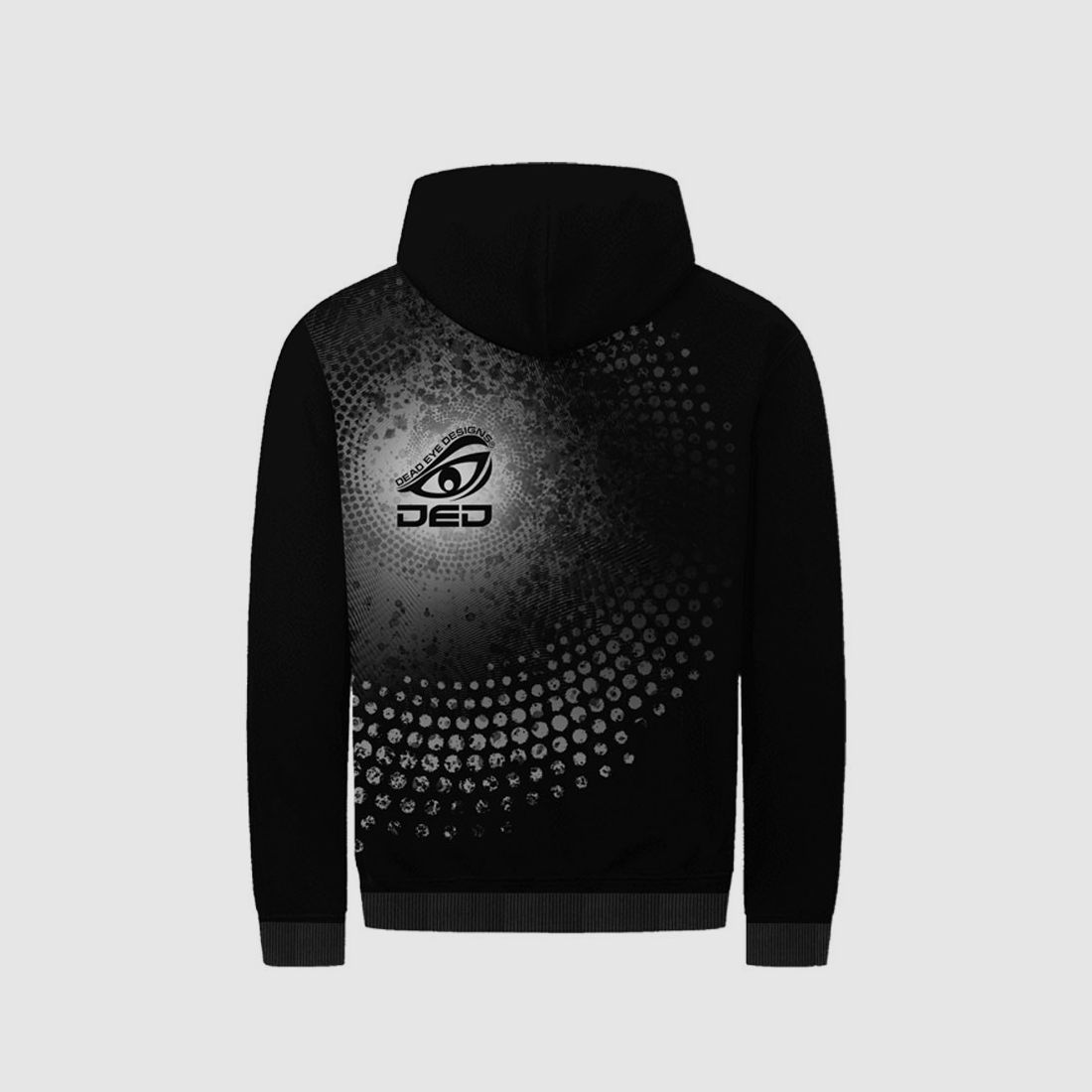 Sweat à capuche avec zip DED Custom Competition, taille : XS, Nom personnalisé : Aucun nom, Type de vêtement : Regular (Hommes), image 2 sur 3