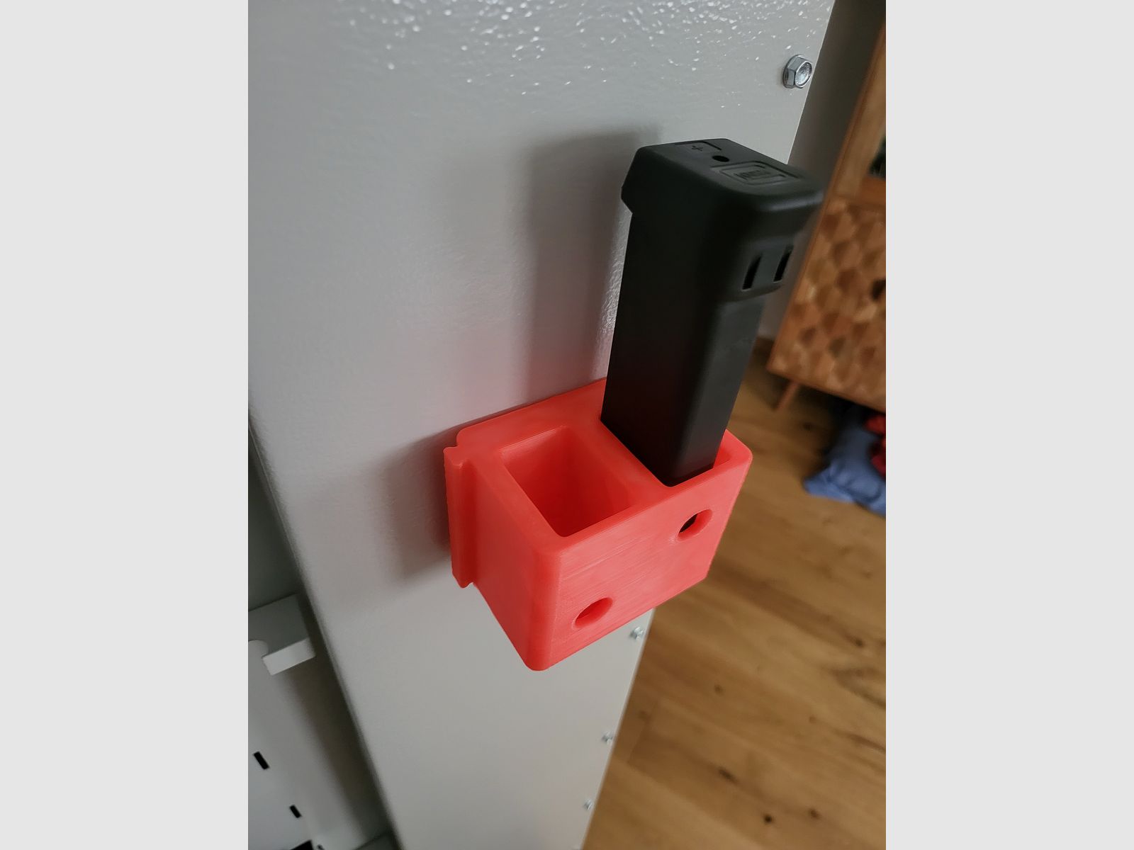 2x MAGAZINE Handgun Pistol Universal Holder universal Gun Cabinet Organizer Magnet non-slip