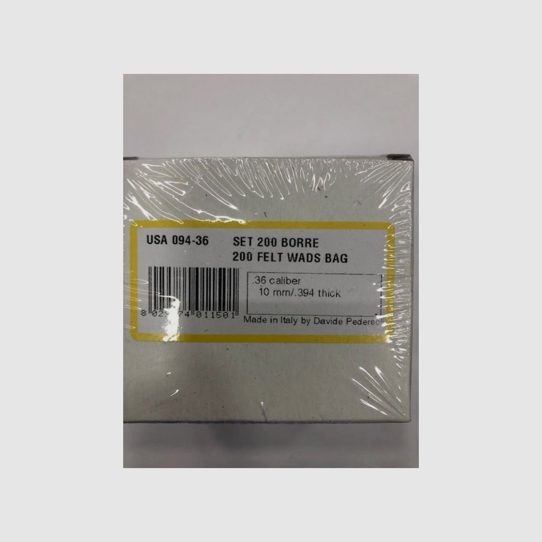 PEDERSOLI BORRE FELTRO C 36 PZ 200, Bild 1 von 2