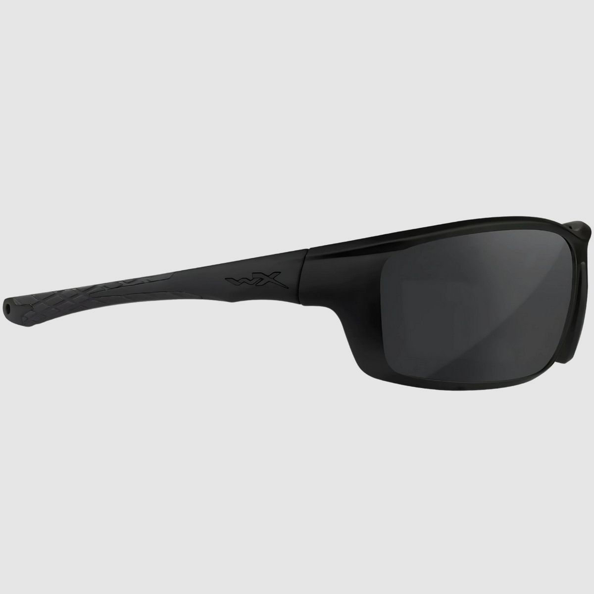 Wileyx - Glasses WX GRID, Lens: Captivate Polarized Grey, Frame: Matte Black - CCGRD08, image 4 of 9