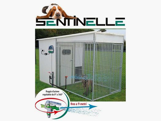 Wasserabwehr gegen Bellen für Hundehütten - Sentinelle