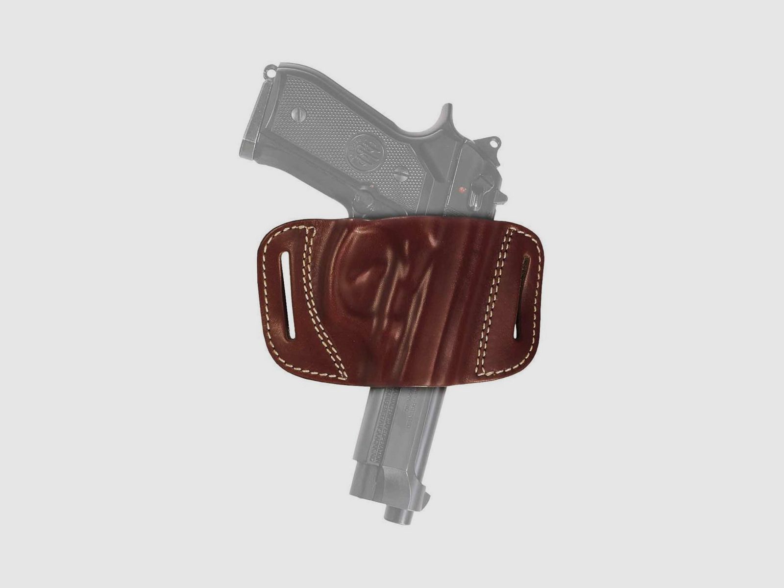 Schnellzieholster "Quck Slide" Glock 17/19/20/21,H&K USP/Comp./P2000/SFP9/P30/, Röhm RG 96, Walther P99/PPQ,CZ 75 SP01,Sig Sauer P220/P225/P226,Taurus PT Braun Rechtshänder