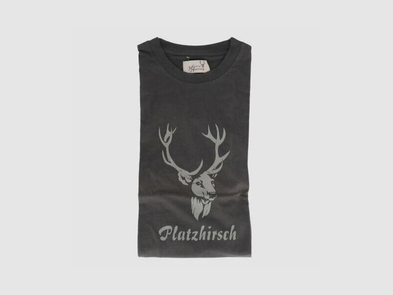 Hubertus Hunting T-Shirt ""Platzhirsch"" Gr. 5XL