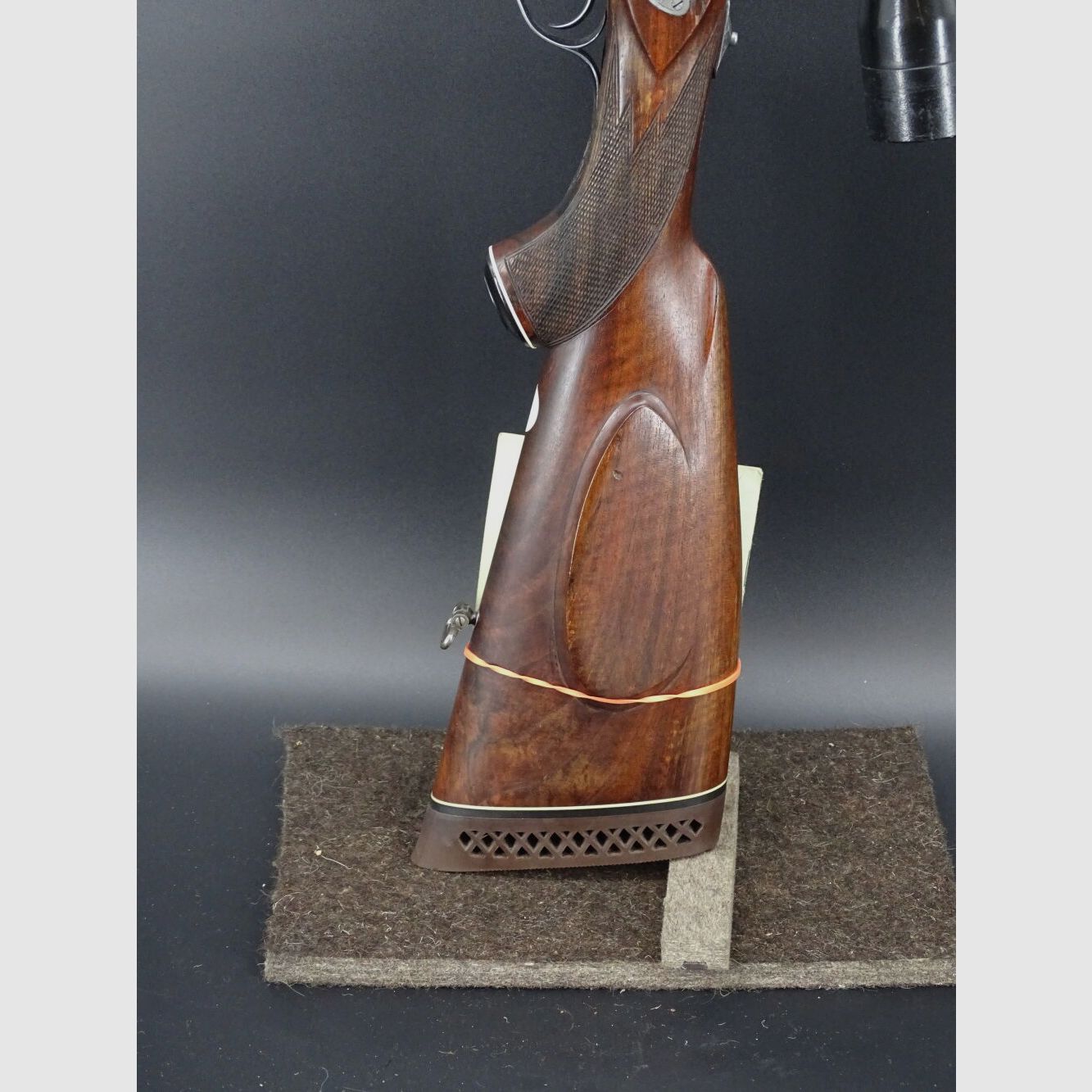 Fortuna Suhl Mod 32 calibre 7x57R 16/70 de primera mano M32 año de fabricación 28.01.1966 grabado de hoja de roble, imagen 2 de 9