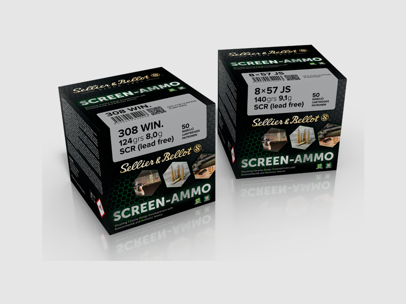Sellier & Bellot Rifle Ammunition SCREEN-Ammo 9.3 x 62 10.4g Screen (Lead Free) Bulk Pack