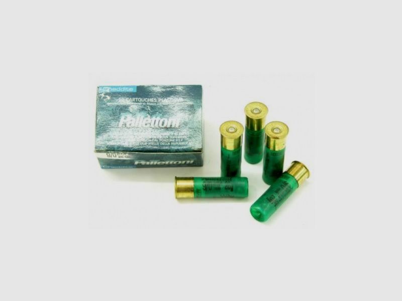 CHEDDITE cartucce DRAGO 9 pallettoni cal.20
