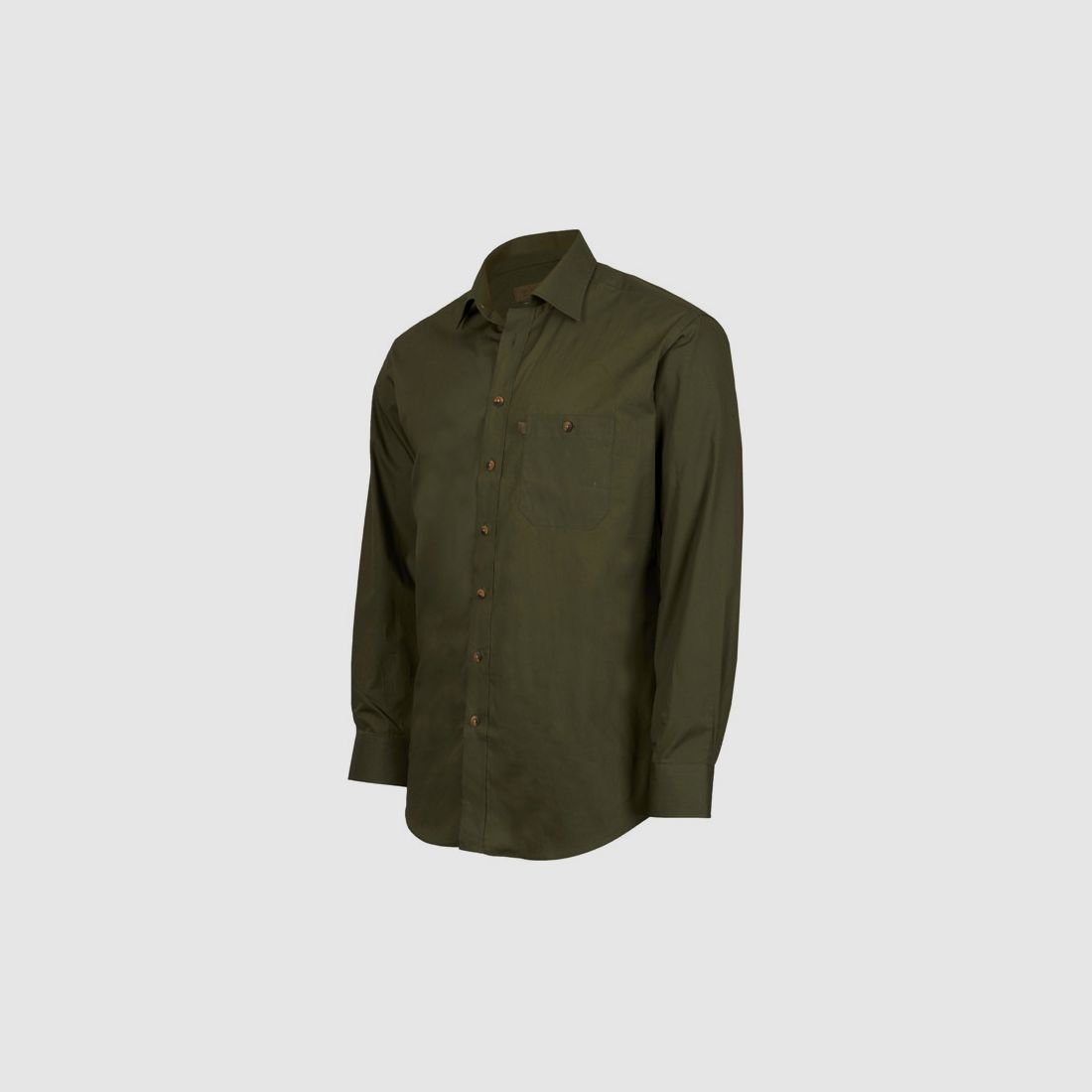 HEMD BÖCKER COMFORT FIT LANGARM GRÜN
