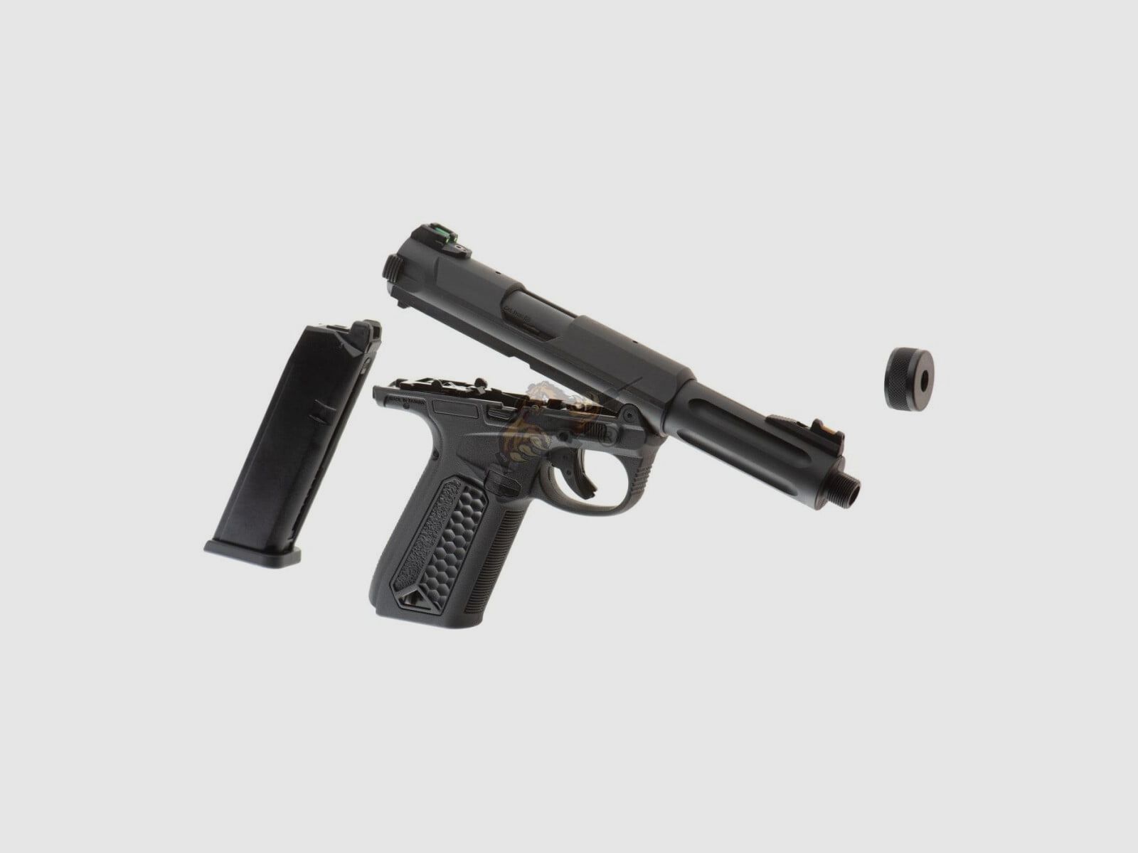 AAP01 Assassin Gas Blow Back Schwarz Airsoft Frei ab 18 – GBB – F | Action Army