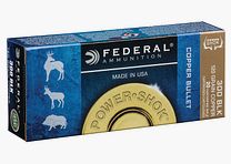 Federal Power-Shok .300 AAC Blackout 120GR Copper HP 20 Patronen