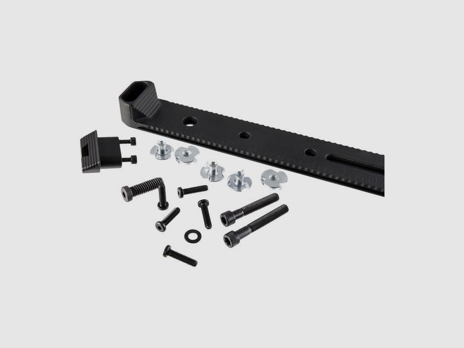 Area 419 ARCALOCK 14" universelle Arca‑Swiss‑Schiene mit Barricade‑Stopp