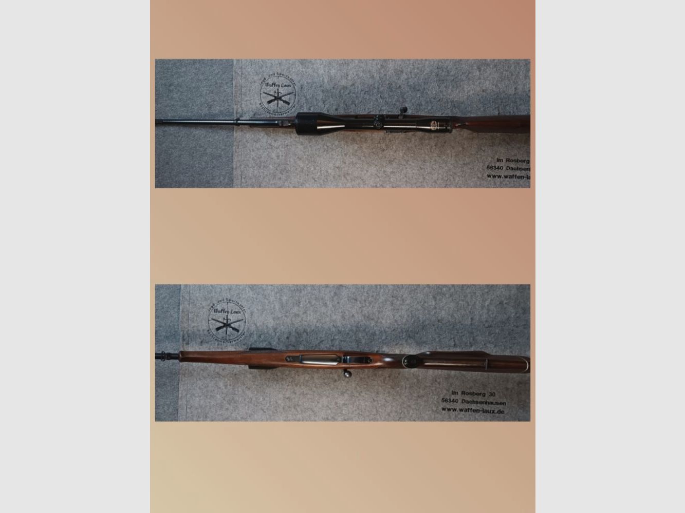 RWS Mod. M. 98 with ZF S&B 8x56 & hand tension with top trigger!