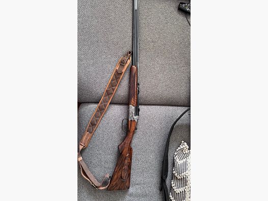 Esclusivo Simson Suhl Bockdoppelbüchse calibro 8x57 IR – pezzo da collezione in condizioni eccellenti