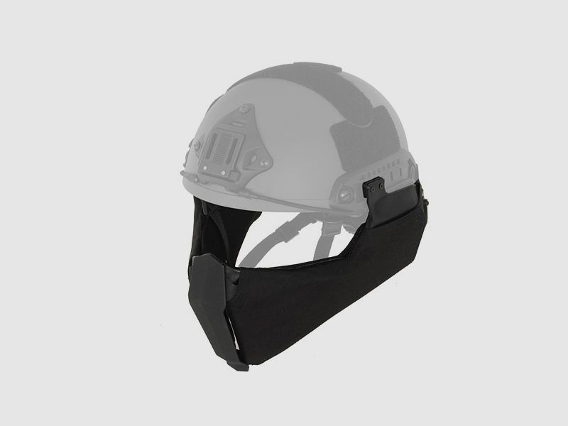 Helmet Mandible Guard - Black [FMA]