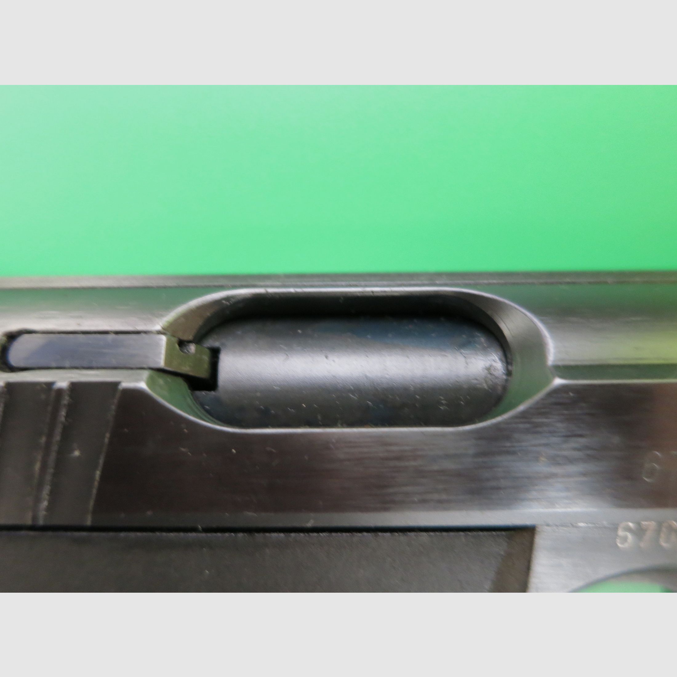 Heckler & Koch P7, PSP (Police Self-Loading Pistol), cal. 9mm Luger, 1st generation #52