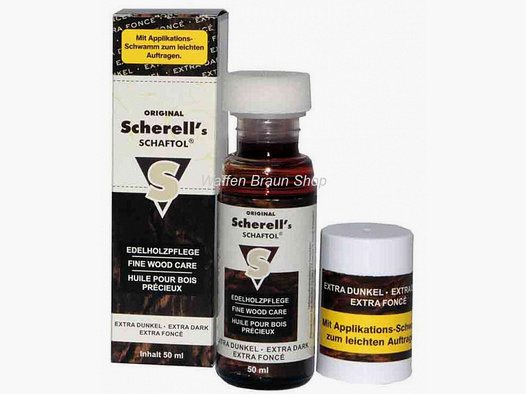Original Scherell´s SCHAFTOL extra dunkel