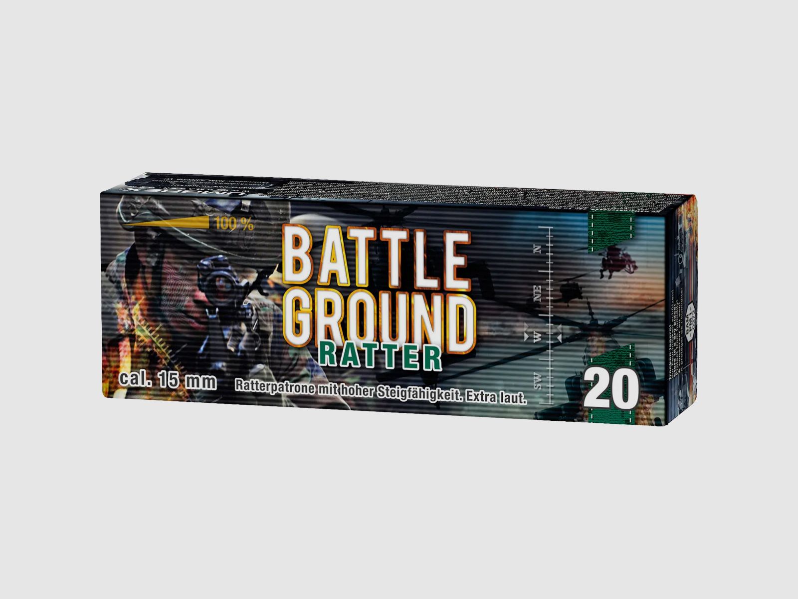 Umarex Pyro Battle Ground Ratter Kal. 15mm 20 Schuss
