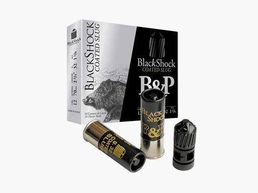 Baschieri & Pellagri	 4 BP Black Shock Slug - 32g - 10 Stk