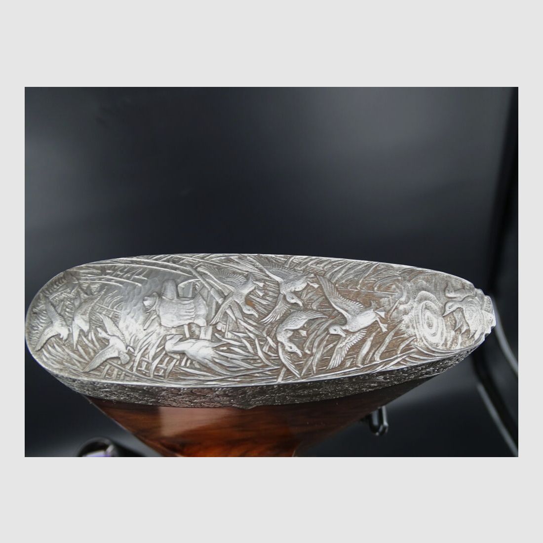 Drilling Franz Sodia gold inlays engravings fish skin collection dissolution