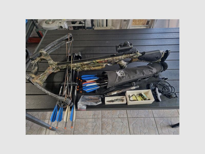 Barnett Predator CRT Ultralite Armbrust mit Zubehör