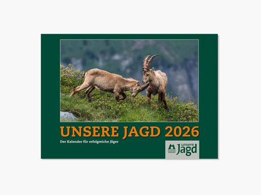 Kalender Unsere Jagd 2026