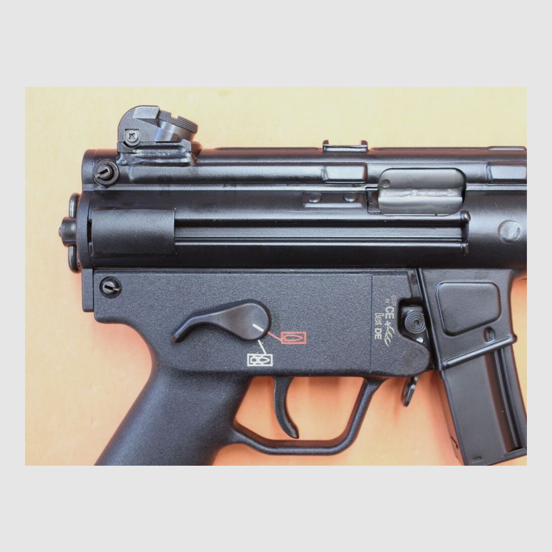 Heckler & Koch Handgun 9mm Luger Heckler & Koch/H&K SP5K-PDW System H&K HK94/MP5K, 150mm barrel with thread/3-lug