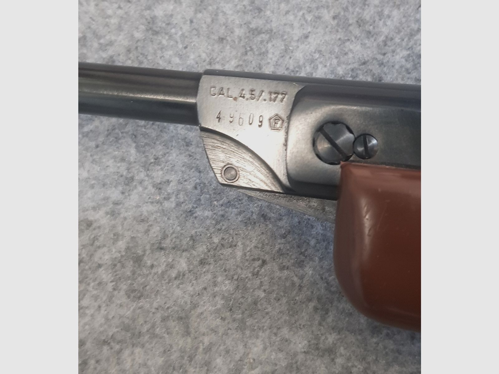 Für Sammler neuwertige  Diana Luftpistole Modell 6 von 1972 Pistole Cal. 4,5mm Diabolo Knicker