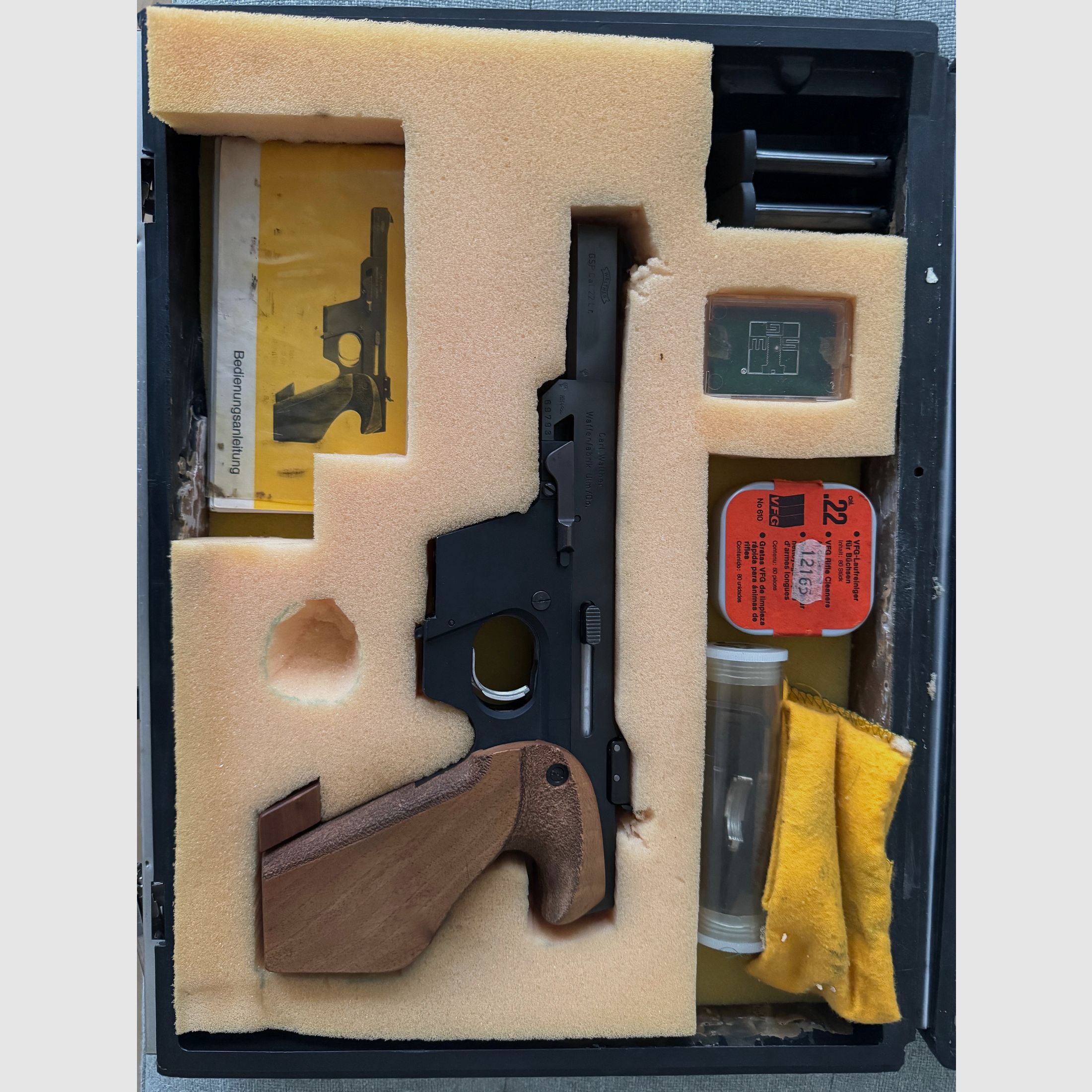 Walther GSP .22lr (Sport grip)