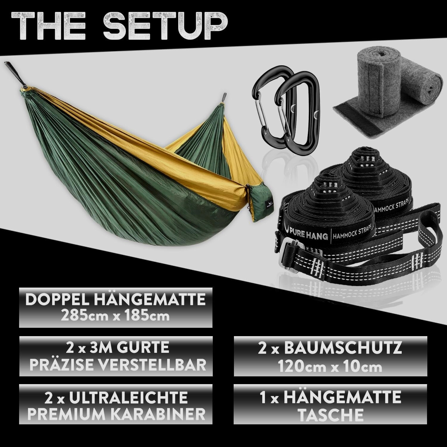 PURE HANG Premium Camping Hängematte