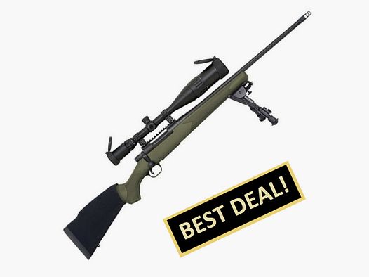 Mossberg Patriot Night Train 22" (22 pouces) Scoped OD-G .308Win