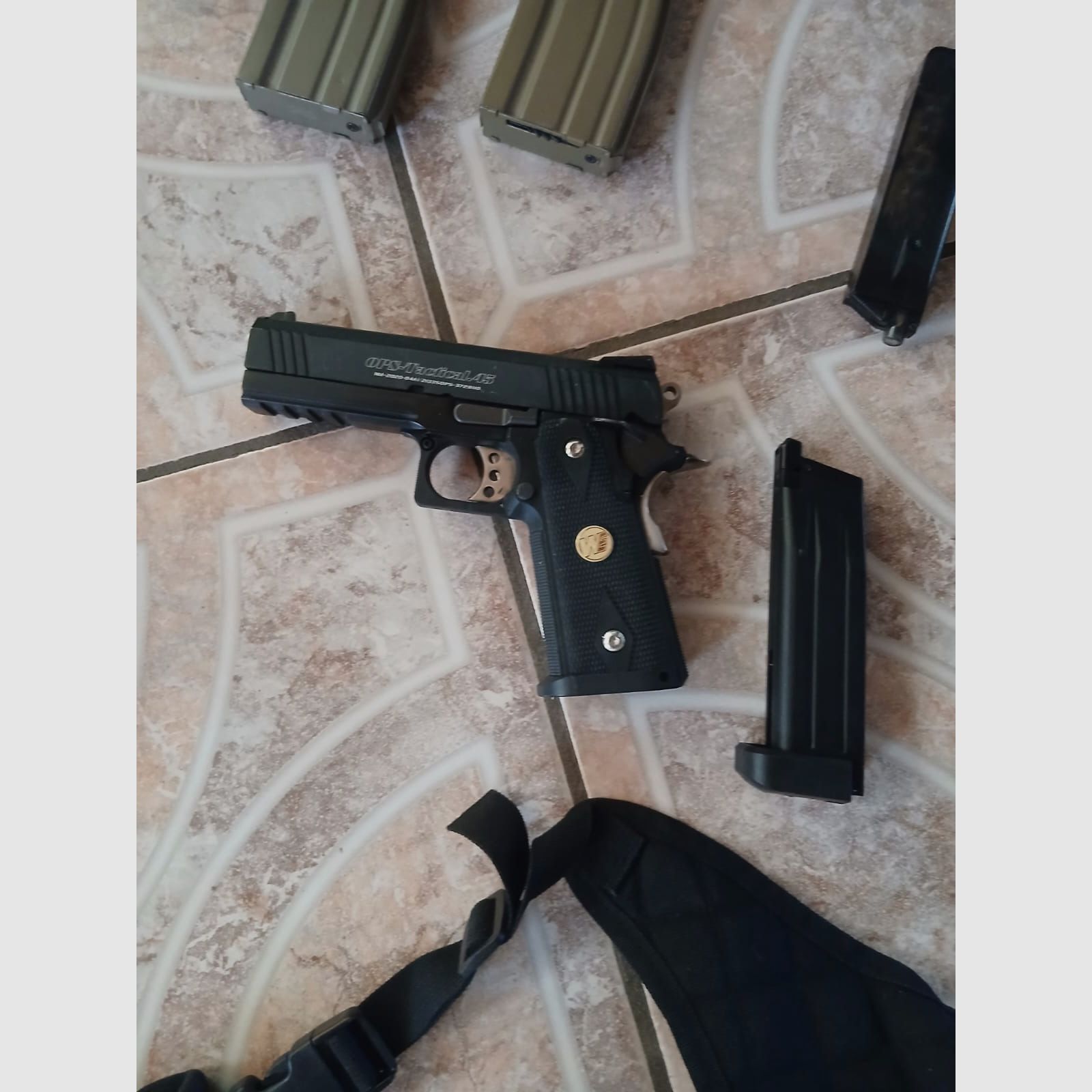 Airsoft SCAR-H (Électrique), GBBR Pistolet et Accessoires