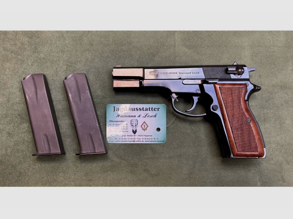 Mauser 90DA 9mmLuger