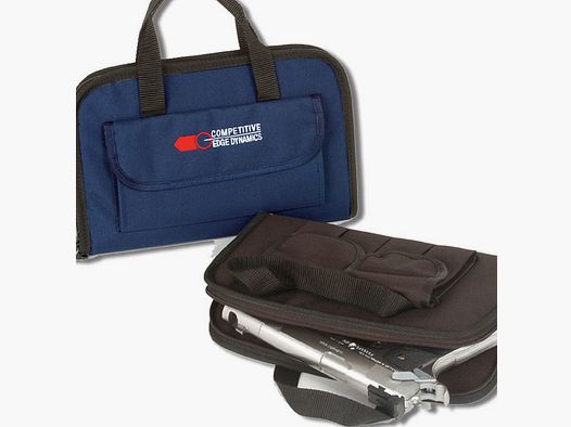 CED Futteral f. Kurzwaffe Cordura bis 5' m. Aussentasche 30x20cm schwarz m. Tragegriff