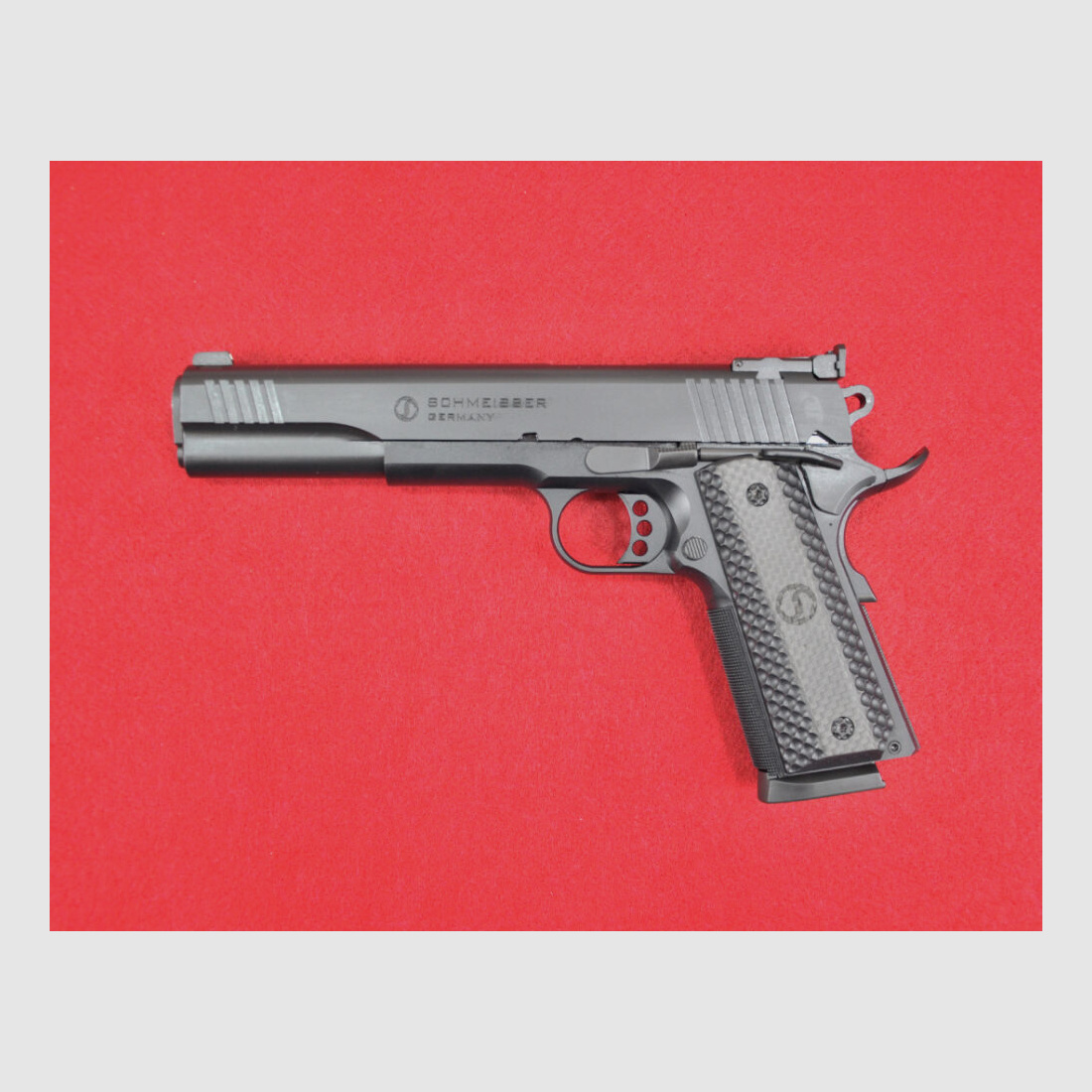 Schmeisser Hugo 1911 schwarz 6" .45 Auto