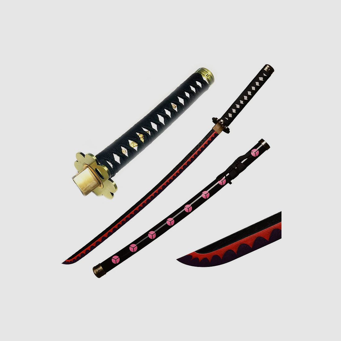 Roronoa Zoro Shuusui Katana handgeschmiedet