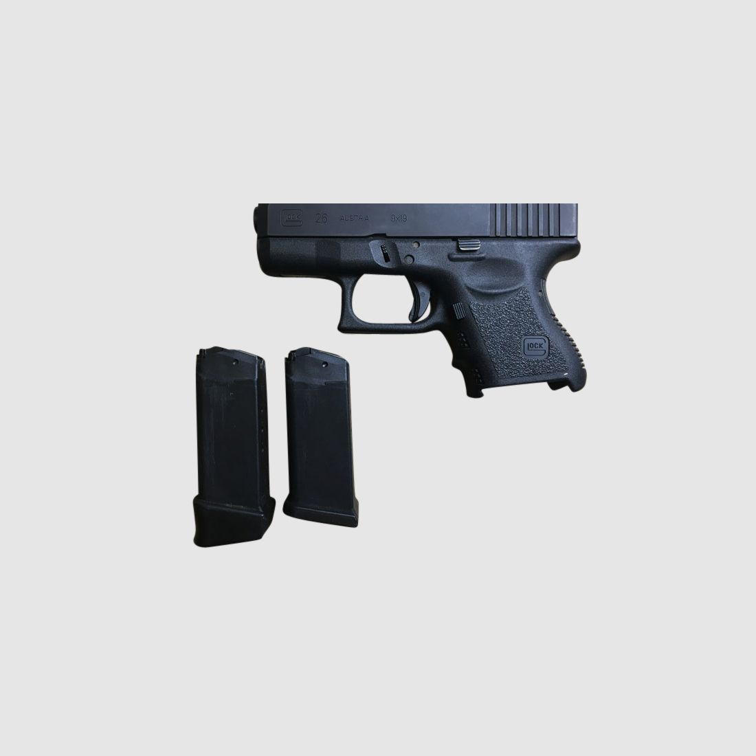 Glock pistol model 26, caliber 9mm Luger