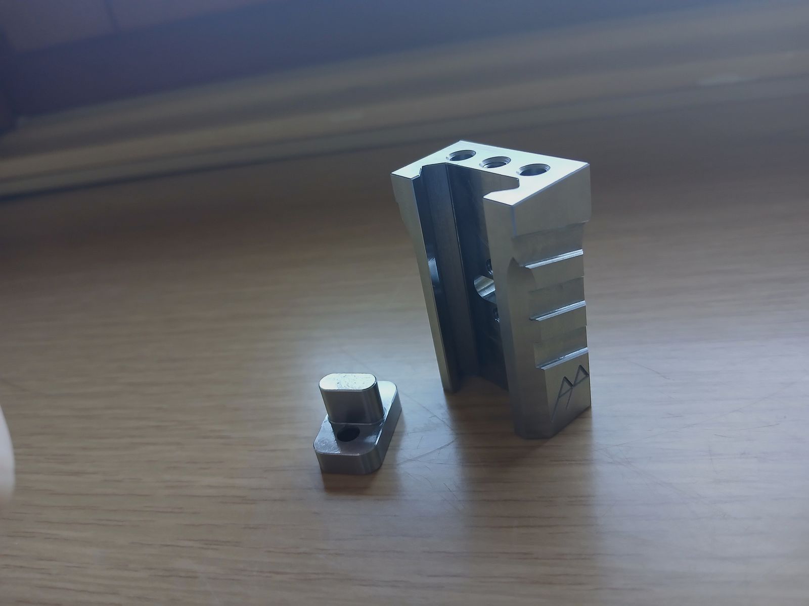 Weight for short firearms. Custom.