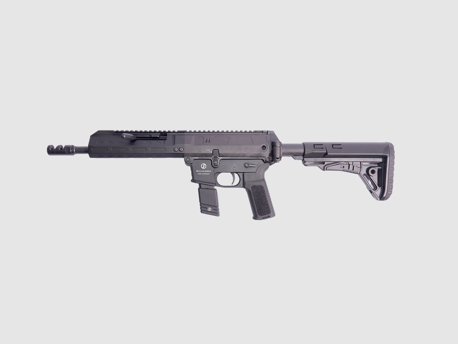 SCHMEISSER semi-automatisch geweer Mod. DRS-9 -12' Sport 9mm Luger (BKA-besluit), afbeelding 1 van 4