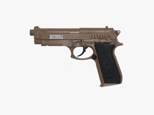 P92 CO2-Pistole 4,5mm Tan Swiss Arms