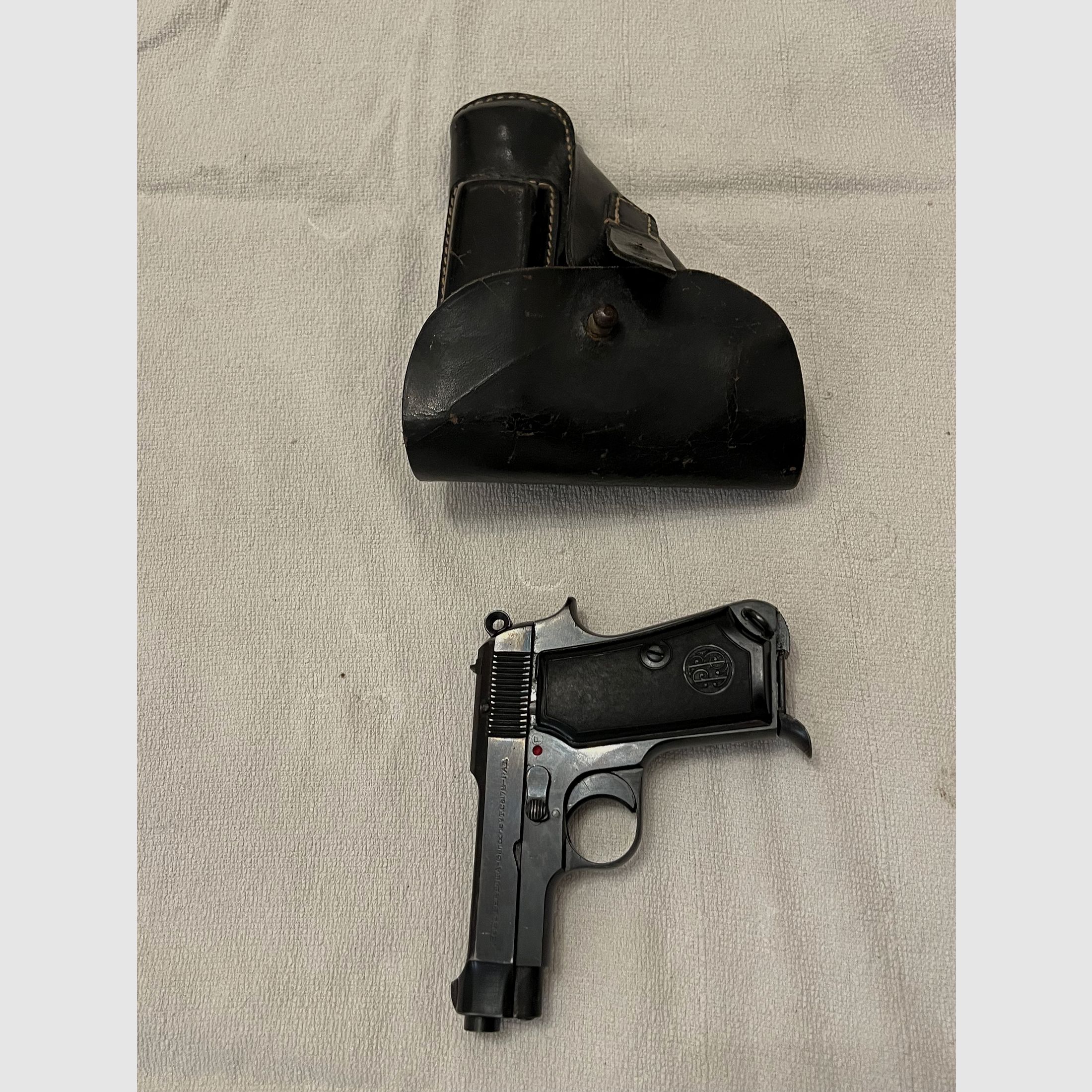 Halve automatische pistool Pietro Beretta Gardone 7,65mm