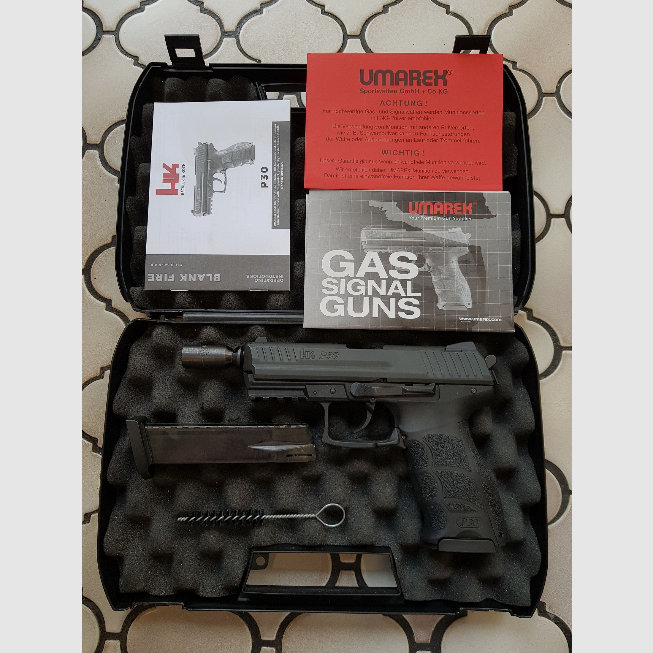 Heckler & Kock P30 PAK, Neu und unbeschossen.